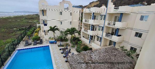 Beachfront condo for sale in Canoa Ecuador