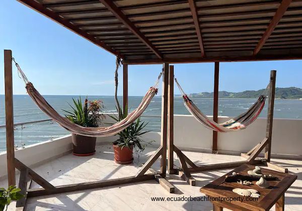 Beachfront condo for sale in Ecuador