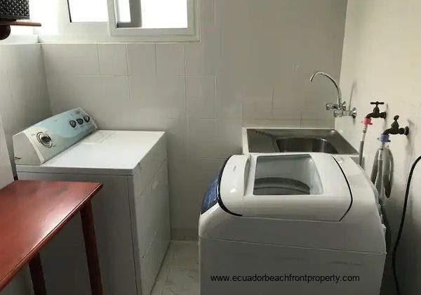 laundry area