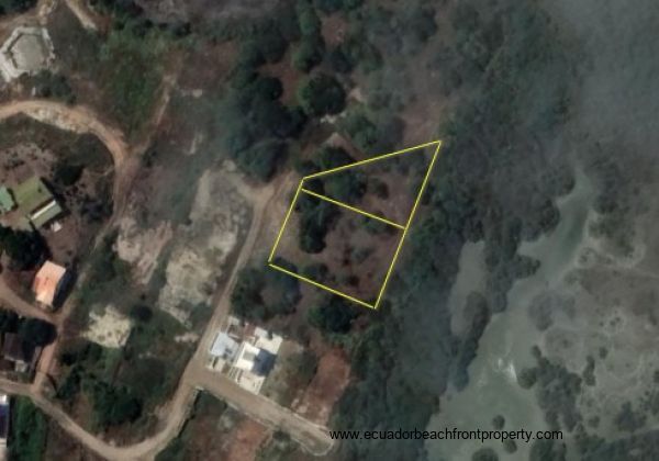 Boundaries of the subdivision with 10 lots for sale