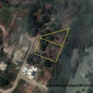 Boundaries of the subdivision with 10 lots for sale