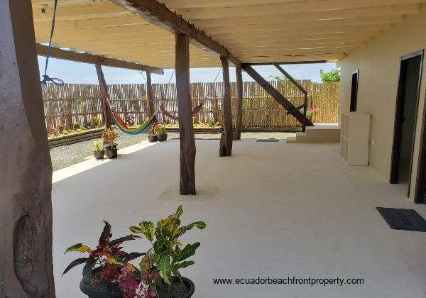 Beachfront home for sale in San Clemente, Ecuador