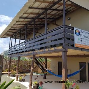 Spacious patio and beachfront balcony