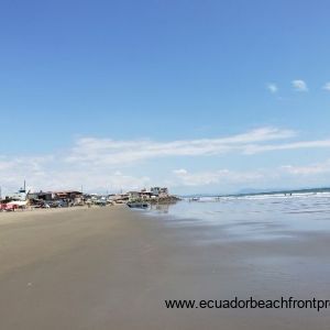 Beautiful sand beach and warm Pacific Ocean water