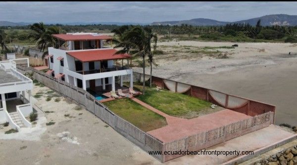 Crucita, Ecuador beachfront home for sale