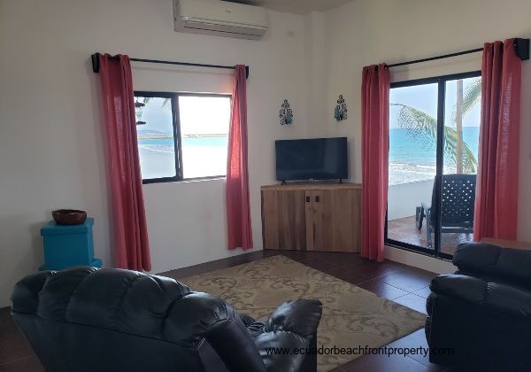 Large covered terrace off of master suite