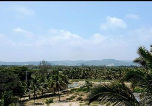 Countryside views from the upper terrace
