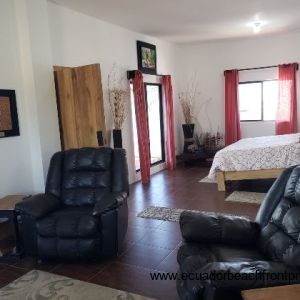 Master suite on 2nd level