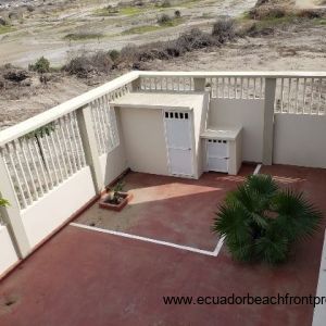 View into patio