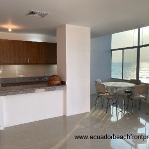 Kitchen and dining area