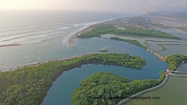 La Boca area in San Jacinto, Ecuador 