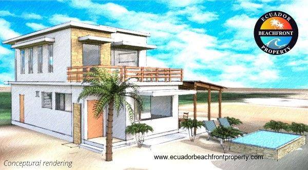 Beachfront House for Sale in Ecuador