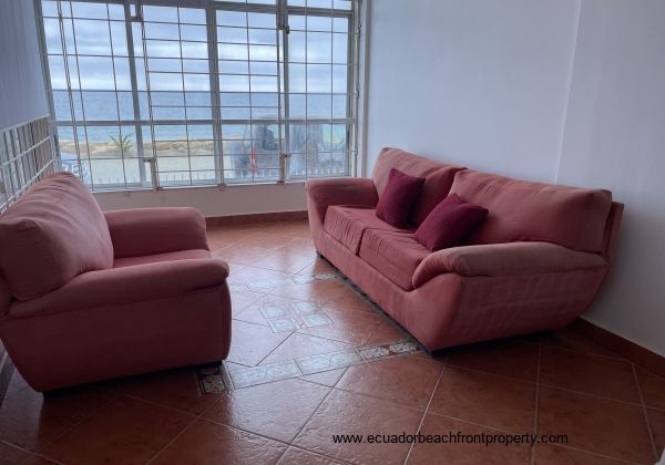 beach views from living area