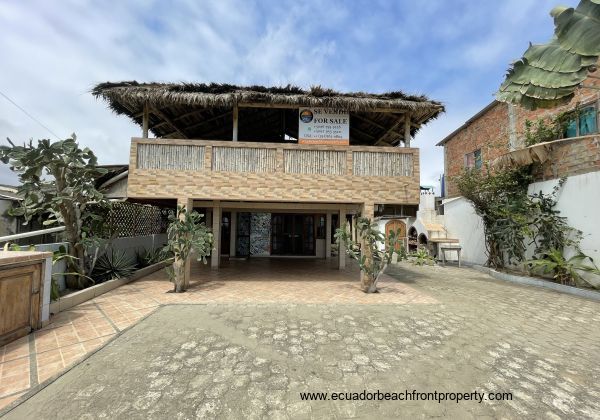 Ecuador beachfront house for sale