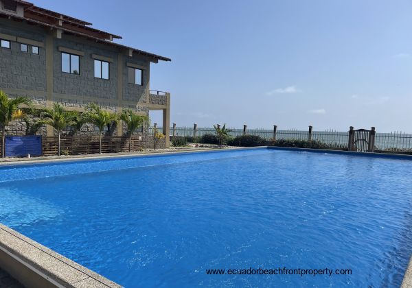 large oceanfront swimming pool