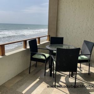 balcony with outdoor seating