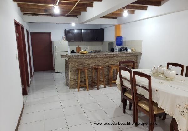 Ocean view home for sale in Ecuador