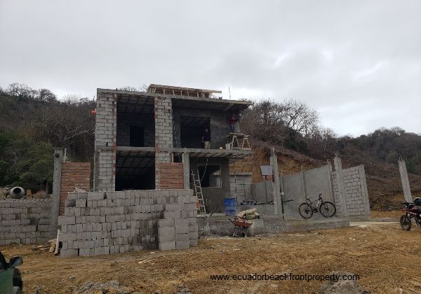 Construction underway