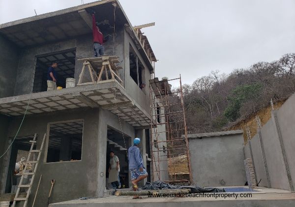 Construction underway