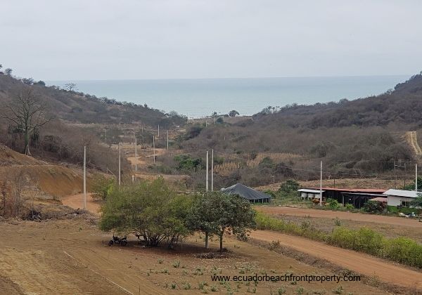 ocean view from upper level