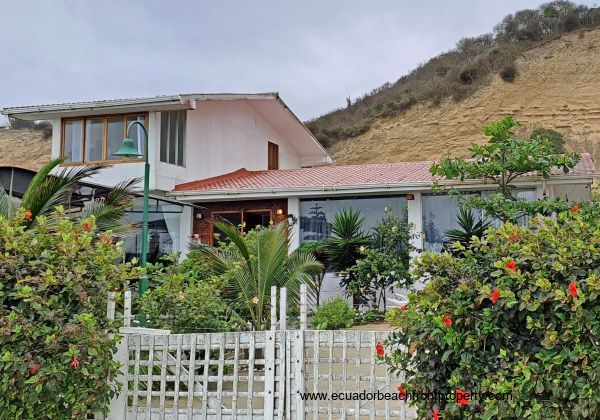 Ecuador beachfront home for sale