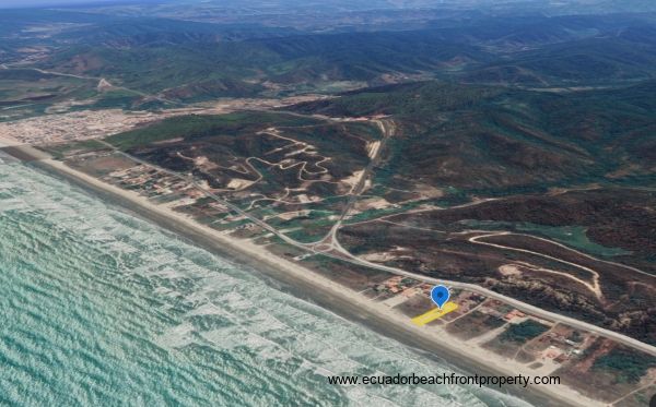 Ecuador real estate on the beach