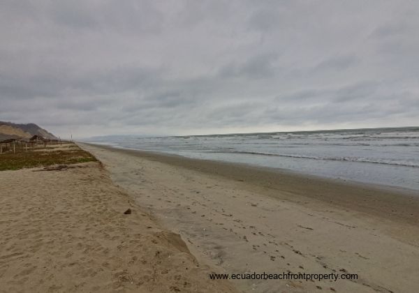 Beach looking south