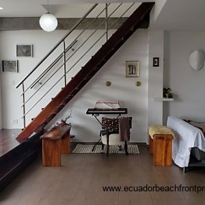 Stairs to loft