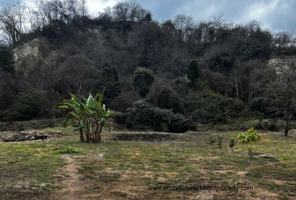 Ocean view land for sale in Ecuador