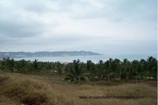 Oceanview lot for sale in Ecuador