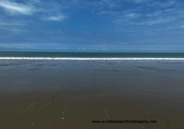 The gated community sits on an exceptional sand beach