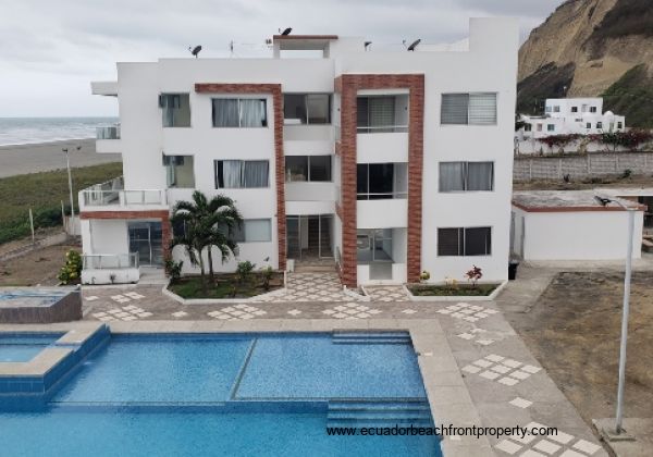 facade and pool