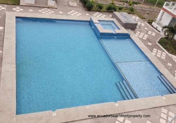 pool from balcony