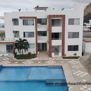 facade and pool