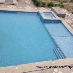 pool from balcony