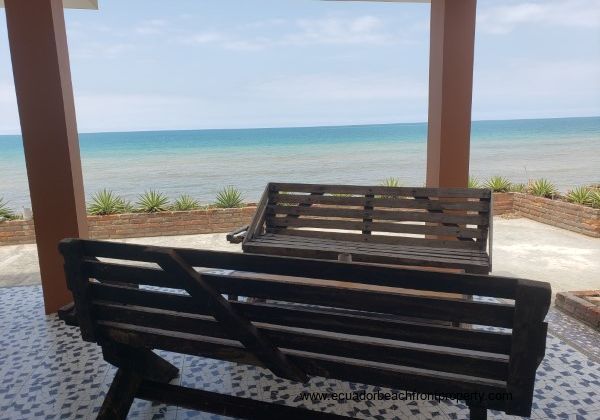 Ocean view benches