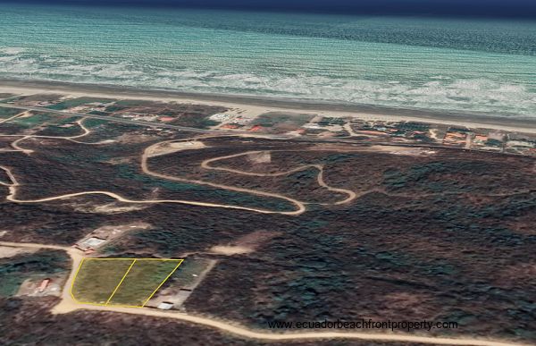 Oceanview land for sale in Canoa, Ecuador