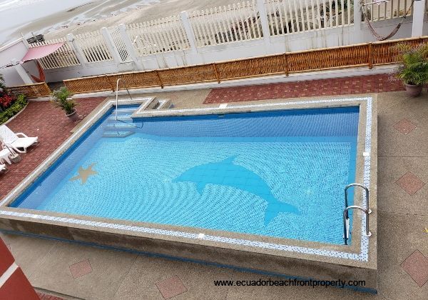 pool and beach