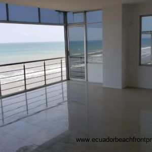 3rd floor living area with sliding doors