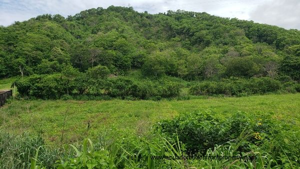 Countryside land near the beach