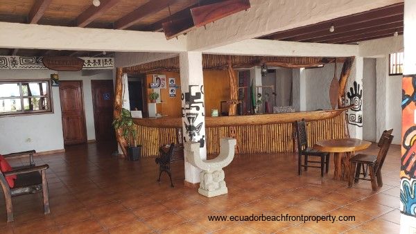 Hotel for sale on the beach in Ecuador