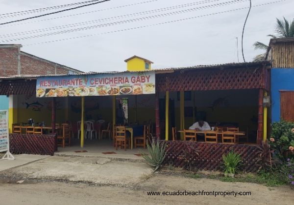 Existing structure currently being used as a small restaurant