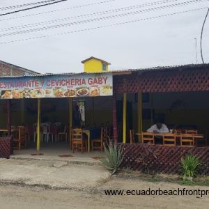 Existing structure currently being used as a small restaurant