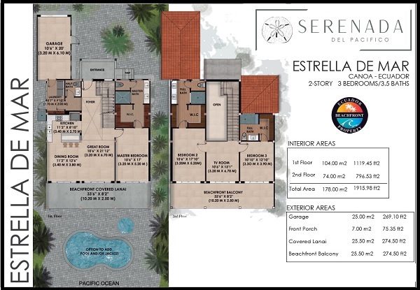 Estrella del Mar Floorplan