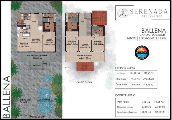 Ballena Floorplan Ballena Floorplan
