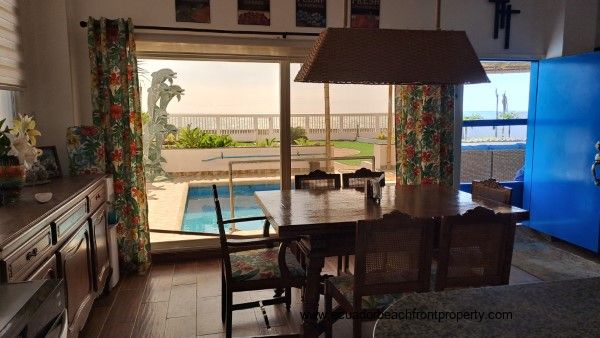 House on the beach in Ecuador