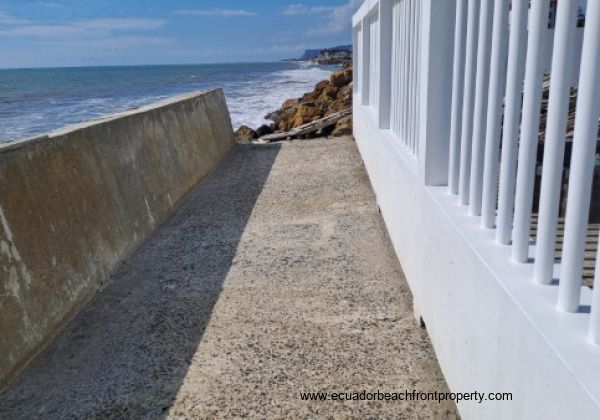 ramp to the beach