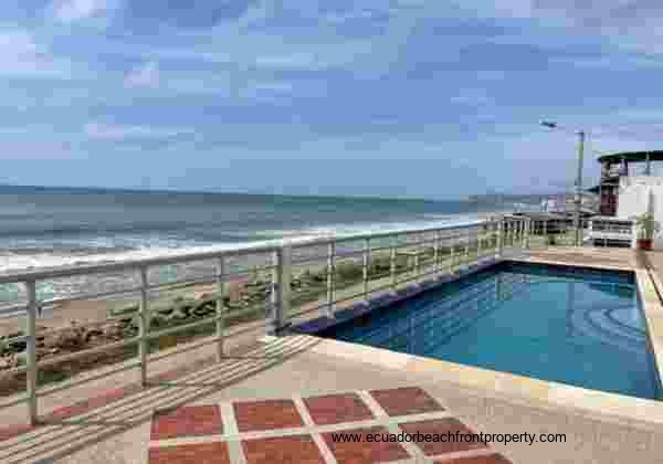 Ocean front swimming pool