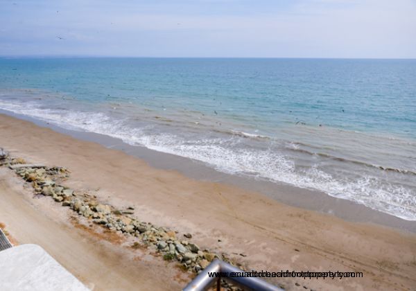 Miles of beach for walking at low tide