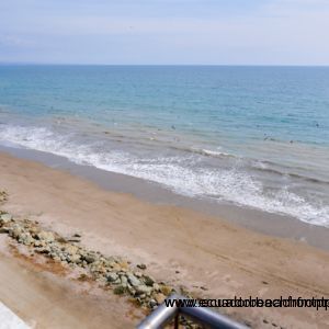 Miles of beach for walking at low tide